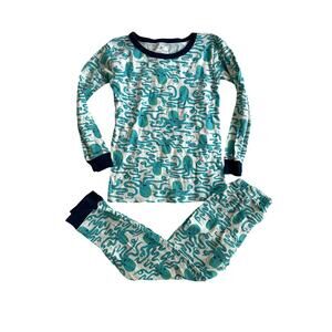 Burt's Bees Organic Cotton Pajamas Ocean Life Whales